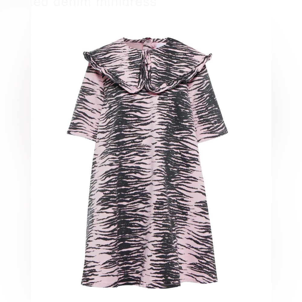 Ganni Zebra Dress Size 44 - NWT